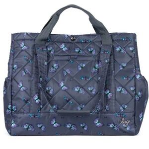 Lug Yacht Carry-all Tote Bag. Butterfly Grey. NWT